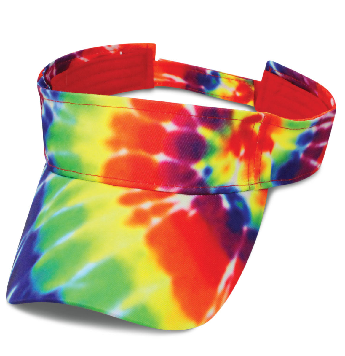 Bright Tie Dye VIsor