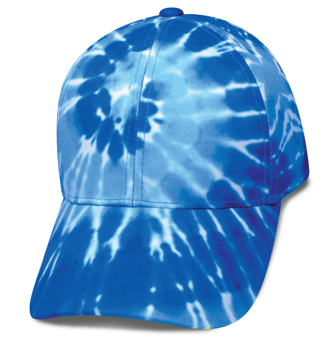 Blue Tie Dye Cap