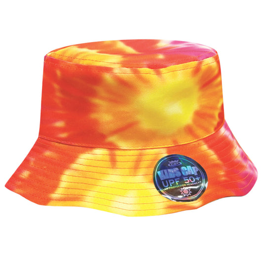 Sunset Tie Dye Bucket Kids