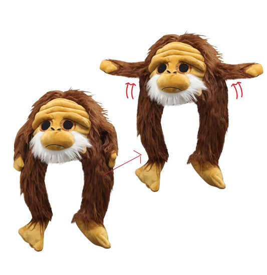 Action Big Eye Critter Caps: Sasquatch