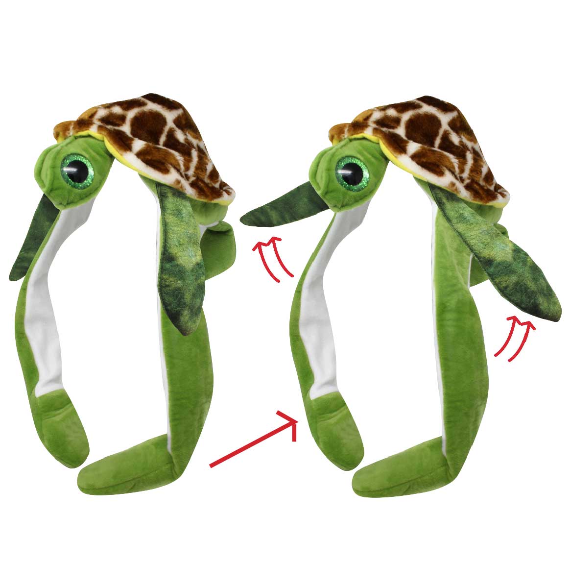 Action Big Eye Critter Caps: Turtle
