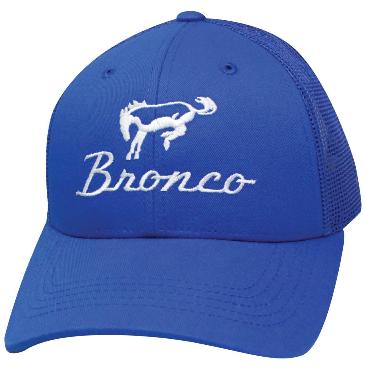 Bronco Emblem Royal Cap