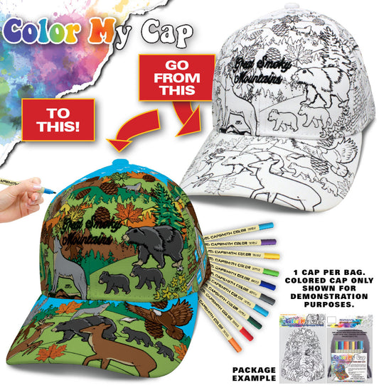 Color My Cap Great Smoky Mountains