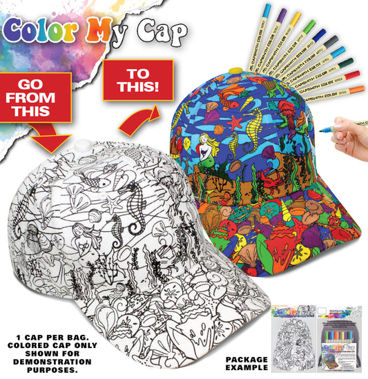 Color My Cap Seascape