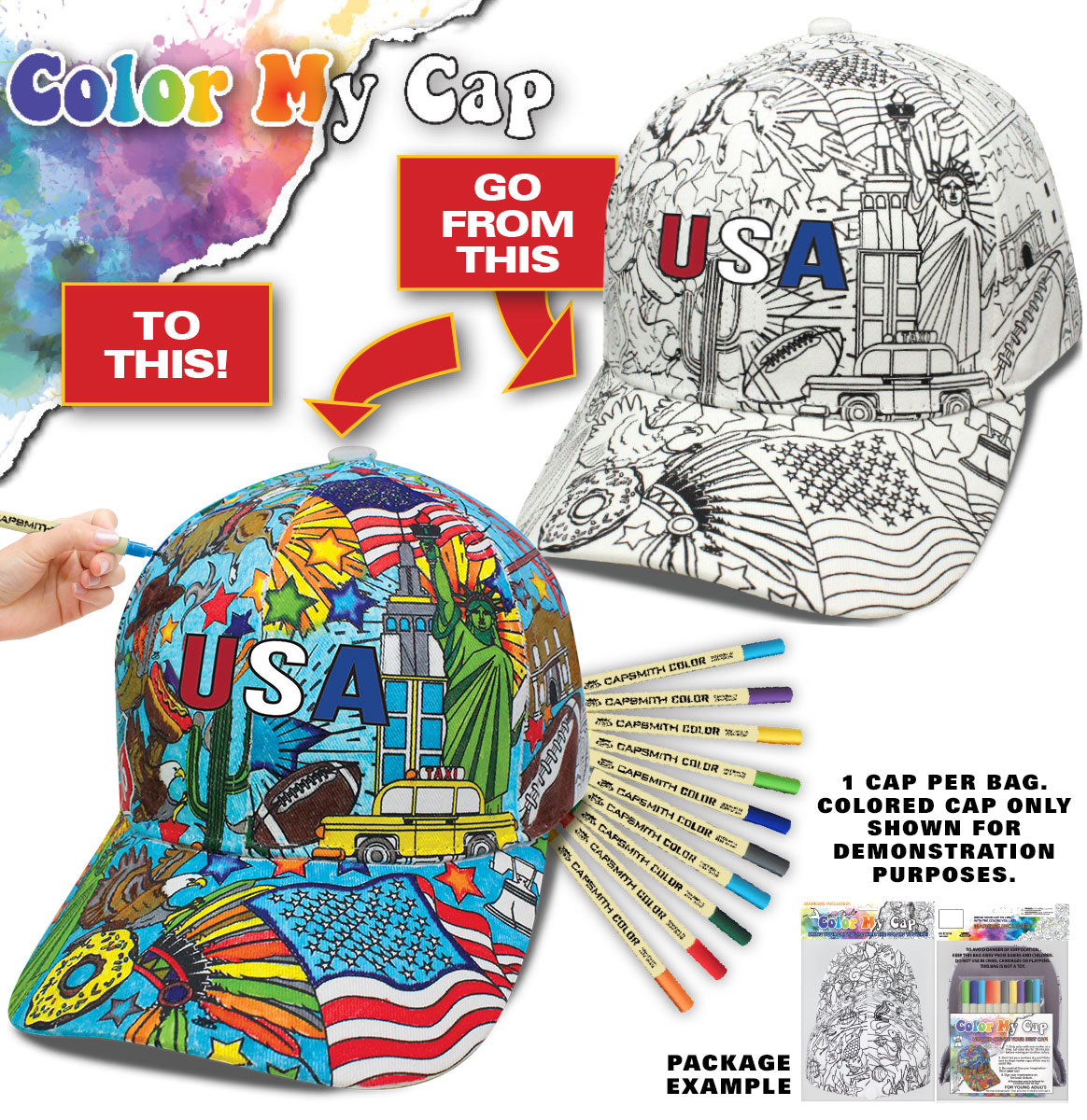 Color Mecap Color My Cap USA – Capsmith Inc
