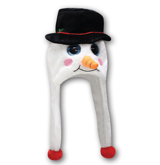 Big Eye Christmas Critter Caps: Snowman