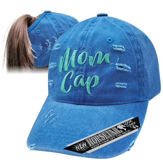 Distressed Mom Cap