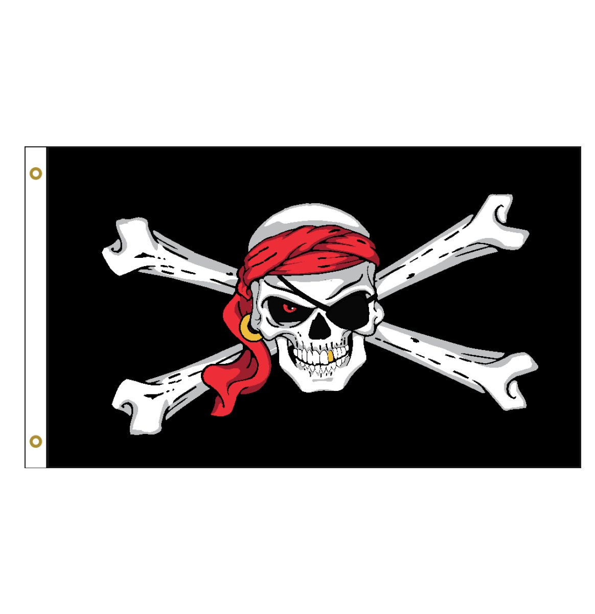 Jolly Roger 3’ X 5’ Flag