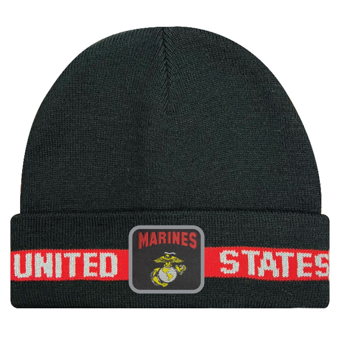 Jacquard Stripe Beanie Marines