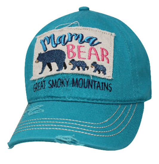 Mama Bear Teal Great Smoky Mountains