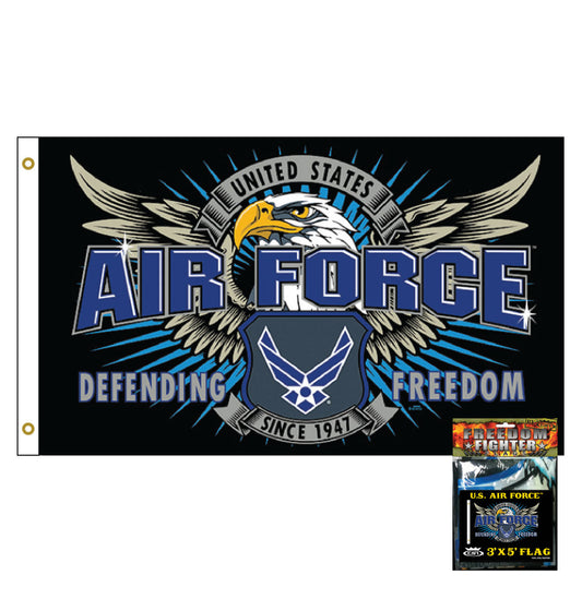 Mission First 3' X 5' Flag - Air Force
