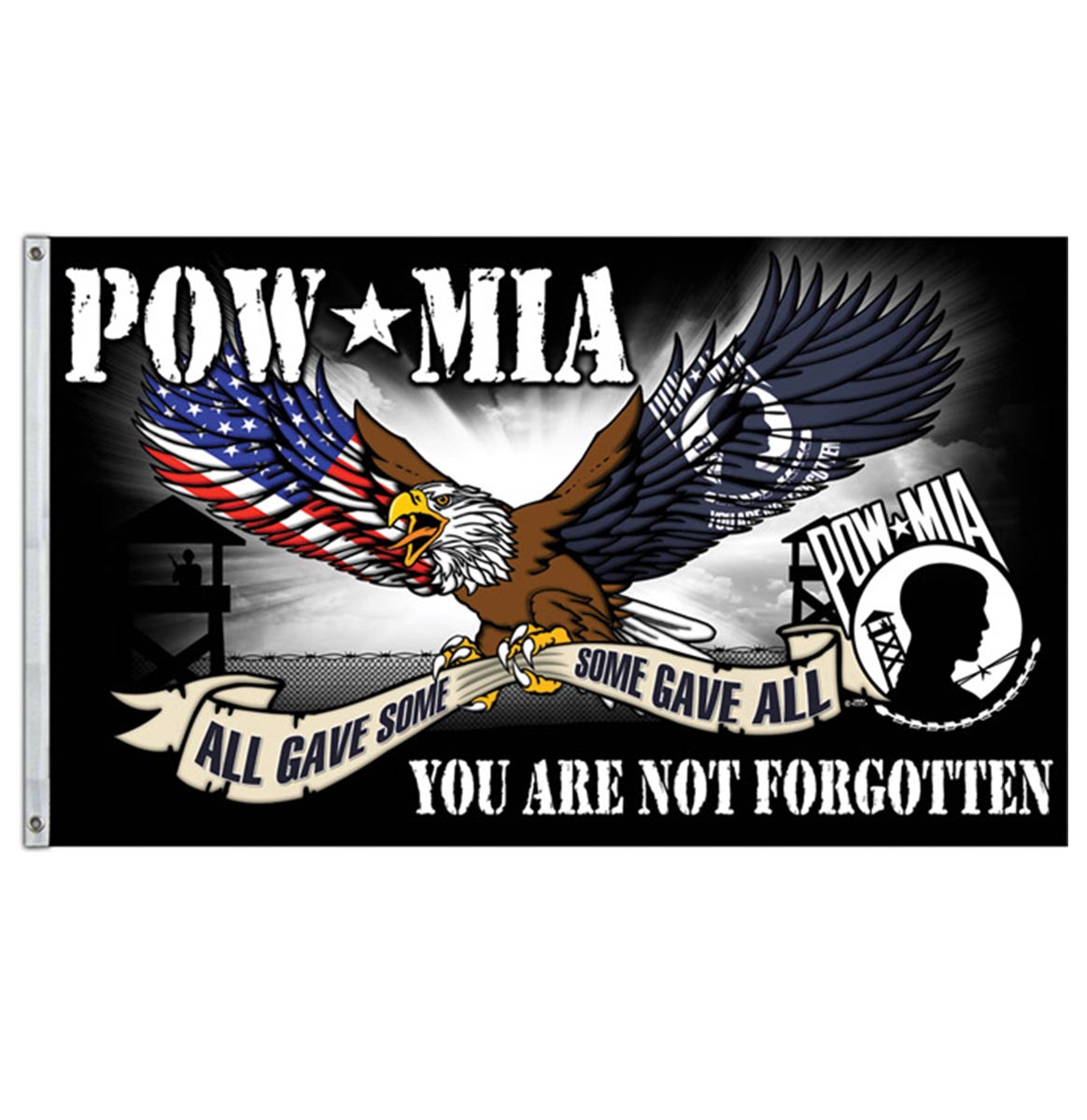 POW*MIA 3' X 5' Flag