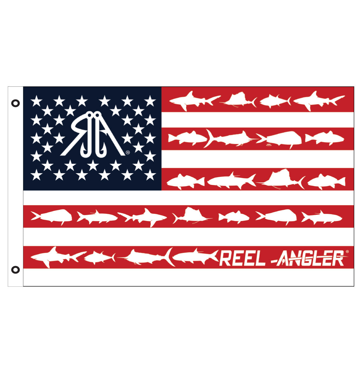 Reel Angler Saltwater 3' X 5' Flag