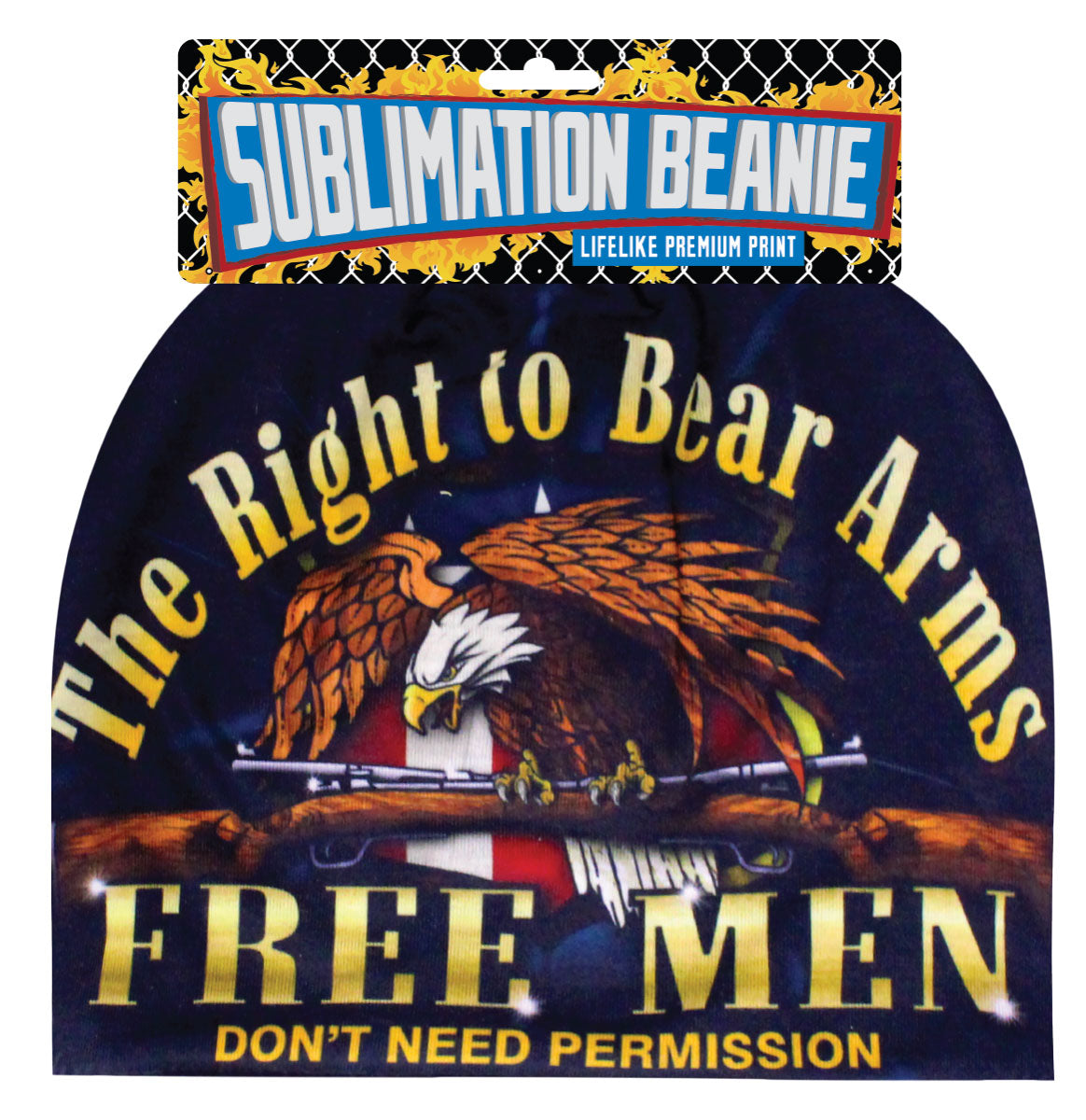 *Sublimation Beanie - Free Men